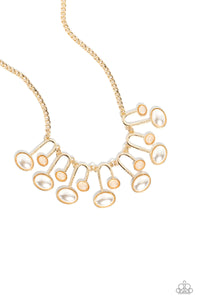 Paparazzi Necklace Abstract Adornment - Gold Coming Soon