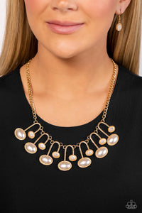 Paparazzi Necklace Abstract Adornment - Gold Coming Soon