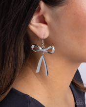 Load image into Gallery viewer, Paparazzi Earrings Dapper Delivery - Silver
