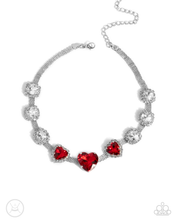 Load image into Gallery viewer, Paparazzi Necklace Valentines Vibe - Red
