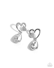 Load image into Gallery viewer, Paparazzi Earrings Coupling Up - White
