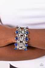 Load image into Gallery viewer, Paparazzi Bracelets Hammered Headliner - Blue Coming Soon
