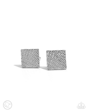 Load image into Gallery viewer, Paparazzi Cufflinks Shimmery Strength - Silver

