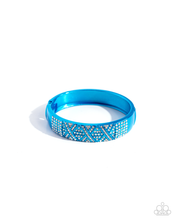 Load image into Gallery viewer, Paparazzi Bracelet Refulgent Rebel - Blue
