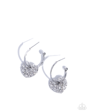 Load image into Gallery viewer, Paparazzi Earrings Valentines Valor - White
