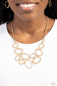 Paparazzi Necklaces Limelight Lead - Gold Coming Soon