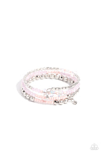 Paparazzi Bracelets Boundless Behavior - Pink Coming Soon