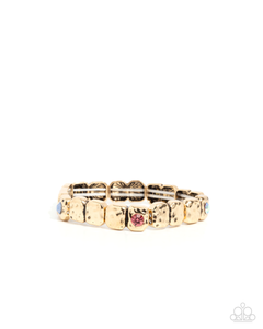 Paparazzi Bracelet Faint-Hearted Fashion - Multi