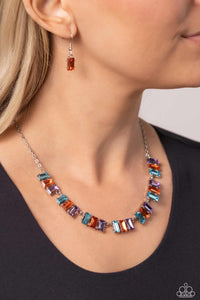 Paparazzi Necklaces Elite Emeralds - Orange Coming Soon