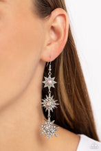 Load image into Gallery viewer, Paparazzi Earrings Stellar Series - White Coming Soon
