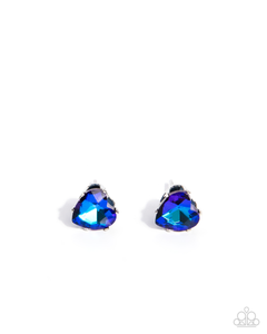 Paparazzi Earrings Sweetheart Stunner - Blue