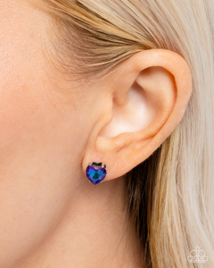 Paparazzi Earrings Sweetheart Stunner - Blue