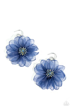 Load image into Gallery viewer, Paparazzi Earrings Cosmopolitan Chiffon - Blue Coming Soon
