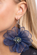 Load image into Gallery viewer, Paparazzi Earrings Cosmopolitan Chiffon - Blue Coming Soon
