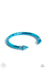 Load image into Gallery viewer, Paparazzi Bracelet Punky Plot Twist - Blue
