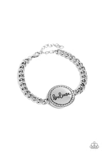 Paparazzi Bracelet Hope and Faith - Silver Coming Soon