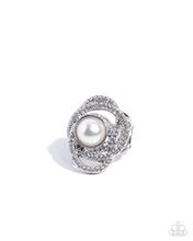 Load image into Gallery viewer, Paparazzi Ring Concentric Chic - White Coming Soon
