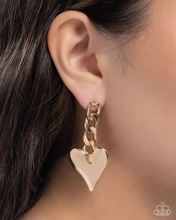 Load image into Gallery viewer, Paparazzi Earrings Mechanic Match - Gold Coming Soon
