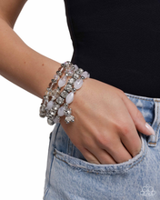 Load image into Gallery viewer, Paparazzi Bracelet Bewitching Bear - White Coming Soon
