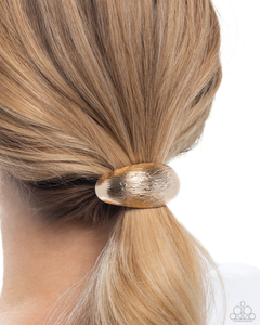 Paparazzi Hair Clip Iconic Indentation - Gold Coming Soon