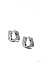 Load image into Gallery viewer, Paparazzi Earrings Asymmetric Advocate - Silver Coming Soon
