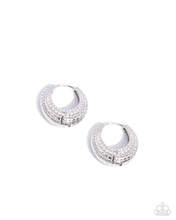 Load image into Gallery viewer, Paparazzi Earrings Pattern Permanence - Silver Coming Soon
