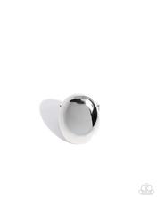 Load image into Gallery viewer, Paparazzi Ring Omniscient Oval - Silver Coming Soon
