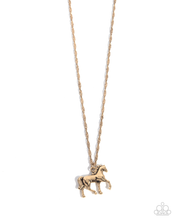 Load image into Gallery viewer, Paparazzi Necklace Stallion Statement - Gold Coming Soon
