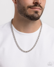 Load image into Gallery viewer, Paparazzi Necklace Rational Rope - Silver Men’s
