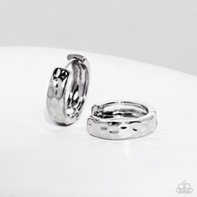 Load image into Gallery viewer, Paparazzi Earrings Hammered Hyperaware - Silver Coming Soon
