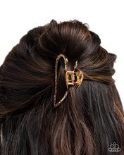 Load image into Gallery viewer, Paparazzi Hair Clip Heartfelt Hint - Gold Coming Soon

