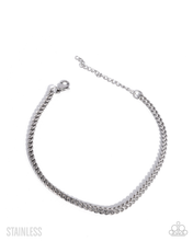 Load image into Gallery viewer, Paparazzi Bracelet Macho Moment - Silver Men’s Coming Soon
