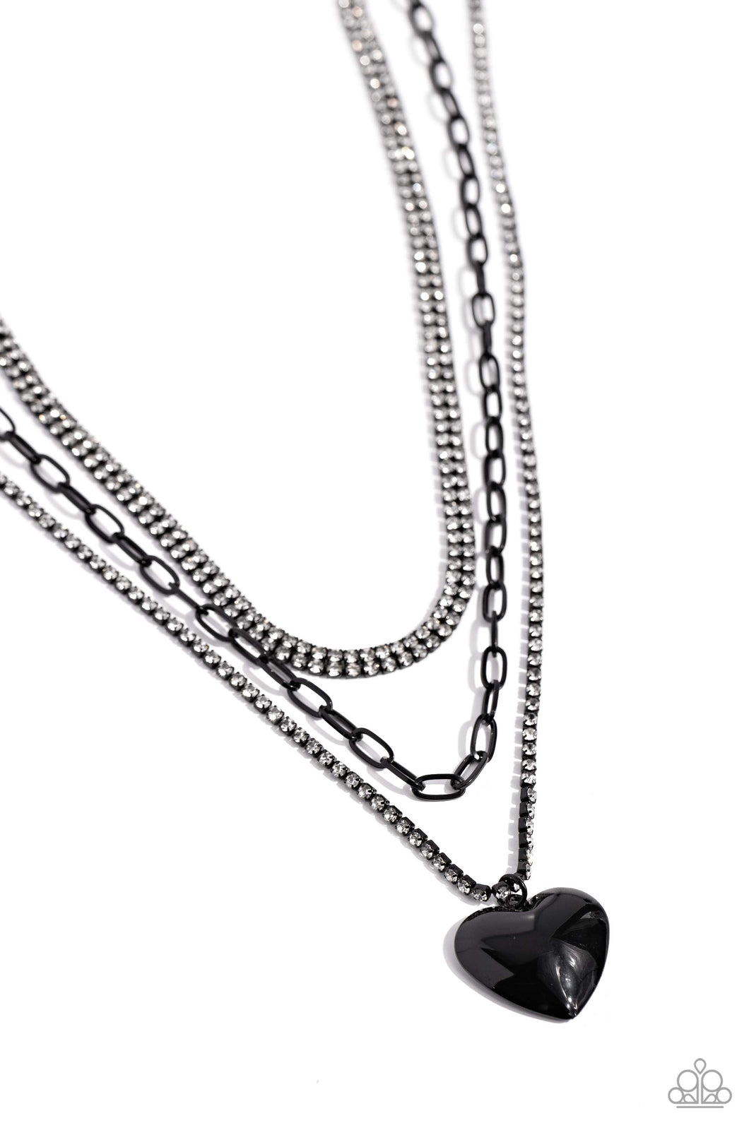 Paparazzi Necklaces Caring Cascade - Black Coming Soon