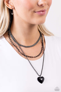 Paparazzi Necklaces Caring Cascade - Black Coming Soon