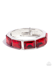 Load image into Gallery viewer, Paparazzi Bracelet Faceted Freestyle - Red Coming Soon
