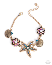 Load image into Gallery viewer, Paparazzi Starfish Set Brass Coming Soon
