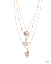 Load image into Gallery viewer, Paparazzi Necklace Seashell Sonata - Rose Gold Coming Soon
