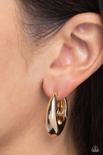 Load image into Gallery viewer, Paparazzi Earrings Oval Official - Gold Coming Soon
