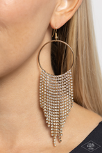 Load image into Gallery viewer, Paparazzi Earrings Streamlined Shimmer Gold Coming Soon
