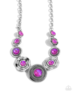 Paparazzi Necklace Treasure Chest Couture - Pink Coming Soon