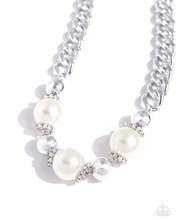 Load image into Gallery viewer, Paparazzi Necklace Generously Glossy - White Coming Soon

