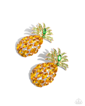 Load image into Gallery viewer, Paparazzi Earrings Pineapple Pizzazz - Yellow Coming Soon
