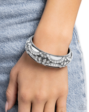 Load image into Gallery viewer, Paparazzi Bracelet Draped in Decadence - White Coming Soon
