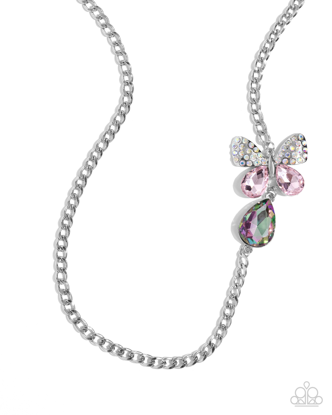 Paparazzi Necklace Fluttering Finesse - Pink Coming Soon