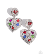 Load image into Gallery viewer, Paparazzi Earrings Antiqued Allure - Red Coming Soon

