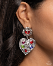 Load image into Gallery viewer, Paparazzi Earrings Antiqued Allure - Red Coming Soon
