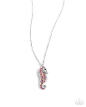 Load image into Gallery viewer, Paparazzi Necklace Seahorse Sailor - Pink Coming Soon
