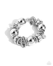 Load image into Gallery viewer, Paparazzi Bracelet Coiled Confidence - White Coming Soon
