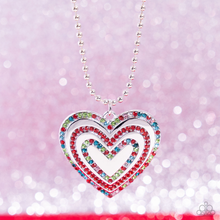 Load image into Gallery viewer, Paparazzi Necklace Hallucinatory Hearts - Red Coming Soon
