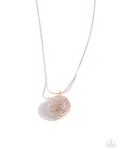 Paparazzi Necklace Bedazzled Bravado - Rose Gold Coming Soon